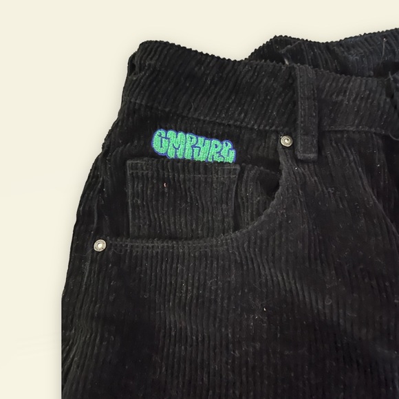 Zumiez Empyre tori 90s Black corduroy Skate Pants - Picture 3 of 8